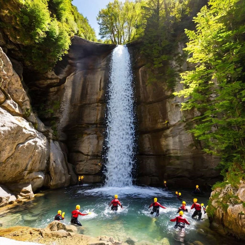 Canyoning Park à Argelès-sur-Mer : l’aventure aquatique qui réveille vos vacances
