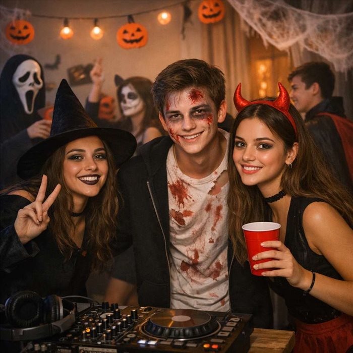 Soirée Halloween ado : idées de déguisements, playlist et friandises